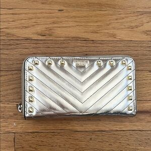 Victoria’s Secret Gold Studded Women's Wallet